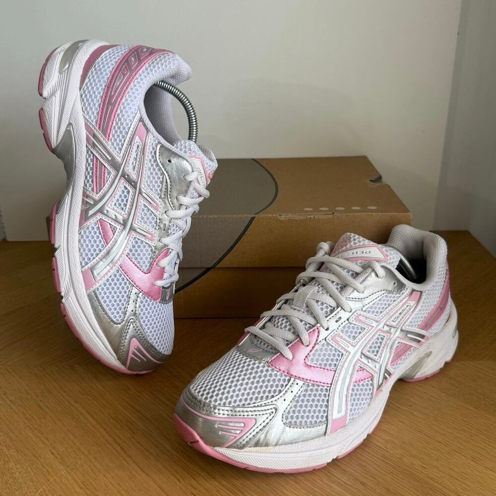 ASICS Gel 1130 Pink/White Women Sneakers- SZ 9.5
